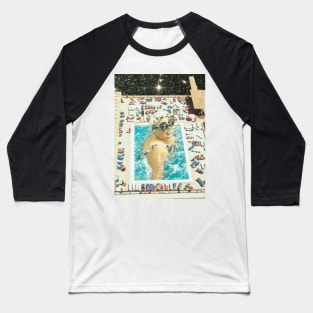 Swimming under the stars Baseball T-Shirt